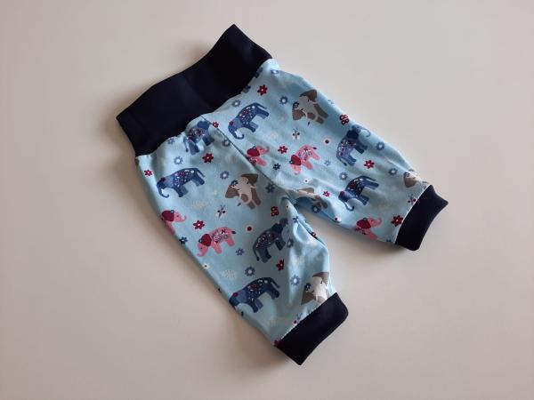 Babyhösli Elefanten Hellblau 1